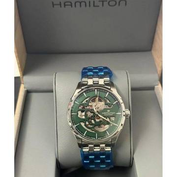  Hamilton Automatic 40mm Men's Watch Skelton Auto NEW FULL SET 