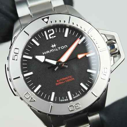  Hamilton Khaki Navy Frogman NEW FULL SET 