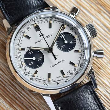  Hamilton Intra-Matic Chronograph H NEW FULL SET 