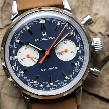  Hamilton Intra-Matic American Classic Intra-matic Chronograph H 40mm NEW FULL SET 