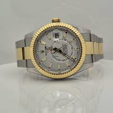 Thumbnail von Rolex Sky-Dweller Ouro & Aço White Dial 42mm Completo