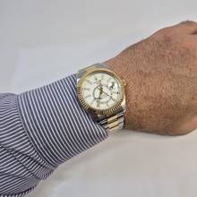 Thumbnail von Rolex Sky-Dweller Ouro & Aço White Dial 42mm Completo