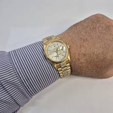 Thumbnail von Rolex Day-Date 36 36mm Presidente Yellow Gold & Diamonds Automático Completo