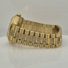 Thumbnail von Rolex Day-Date 36 36mm Presidente Yellow Gold & Diamonds Automático Completo