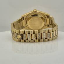 Thumbnail von Rolex Day-Date 36 36mm Presidente Yellow Gold & Diamonds Automático Completo
