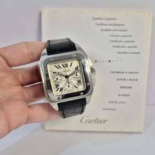 Thumbnail von Cartier Santos 100 XL Chronograph Automático Completo