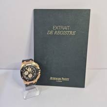 Thumbnail von Audemars Piguet Royal Oak Offshore Chronograph Chrono Roségold & Keramik 44mm Automatik Komplett