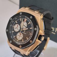 Thumbnail von Audemars Piguet Royal Oak Offshore Chronograph Chrono Roségold & Keramik 44mm Automatik Komplett