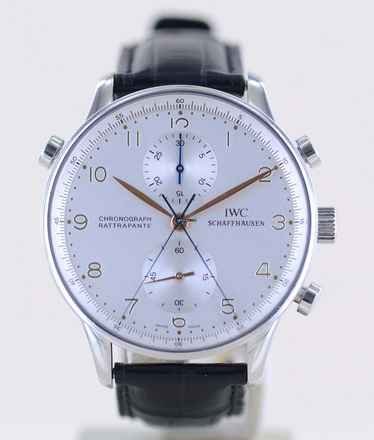  IWC Portugieser Chronograph Rattrapante Chronograph 41mm Klassiker Handaufzug 