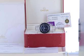 Thumbnail von Omega Speedmaster Reduced Automatic Chronograph reduced 39mm Unisex Klassiker Automatic B+P