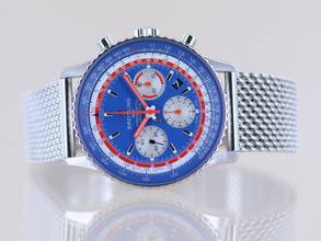 Thumbnail von Breitling Navitimer 1 B01 Chronograph 43 mm B01 Stahl Pan Am Edition blue dial B+P