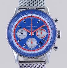 Thumbnail von Breitling Navitimer 1 B01 Chronograph 43 mm B01 Stahl Pan Am Edition blue dial B+P