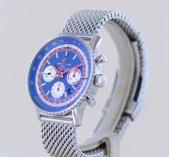 Thumbnail von Breitling Navitimer 1 B01 Chronograph 43 mm B01 Stahl Pan Am Edition blue dial B+P
