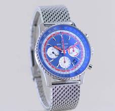 Thumbnail von Breitling Navitimer 1 B01 Chronograph 43 mm B01 Stahl Pan Am Edition blue dial B+P
