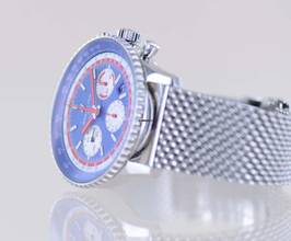 Thumbnail von Breitling Navitimer 1 B01 Chronograph 43 mm B01 Stahl Pan Am Edition blue dial B+P