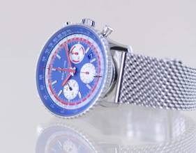 Thumbnail von Breitling Navitimer 1 B01 Chronograph 43 mm B01 Stahl Pan Am Edition blue dial B+P