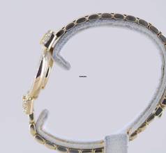 Thumbnail von Chopard Happy Diamonds Diamonds18K Gold Lady Goldband Baguette Luxus Top B+P