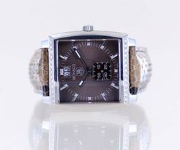 Thumbnail von TAG Heuer Monaco Lady Diamond brown Dial 37mm Steel Luxusuhr Klassiker B+P