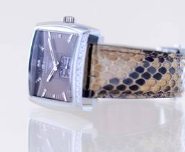 Thumbnail von TAG Heuer Monaco Lady Diamond brown Dial 37mm Steel Luxusuhr Klassiker B+P