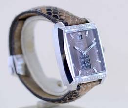 Thumbnail von TAG Heuer Monaco Lady Diamond brown Dial 37mm Steel Luxusuhr Klassiker B+P