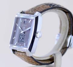 Thumbnail von TAG Heuer Monaco Lady Diamond brown Dial 37mm Steel Luxusuhr Klassiker B+P