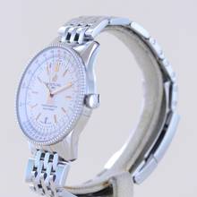 Thumbnail von Breitling Navitimer Automatic 41 Silver Date Chronometer Stahlband Faltschließe Top B+P