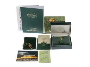 Thumbnail von Rolex Oyster Perpetual Date Ref.1500 1962 Full Set sehr gut Vintage Oyster Perpetual Date 18kt Gelbgold