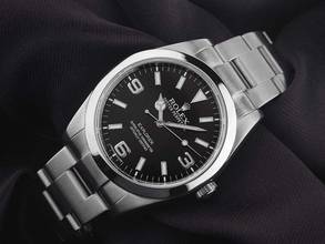 Thumbnail von Rolex Explorer I Ref.214270 2014 Full Set wie Neu Vintage Explorer I