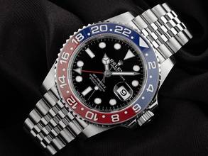 Thumbnail von Rolex GMT-Master II Pepsi Ref.126710BLRO 2019 LC 100 Full Set wie Neu Vintage GMT Master II Pepsi