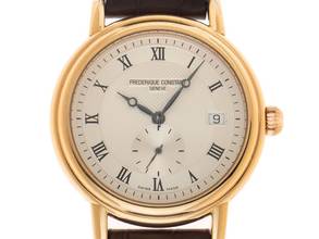 Thumbnail von Frederique Constant Slimline Ref.345X3P9 2015 Full Set sehr gut Vintage Classic Slimline 18kt Roségold 51g
