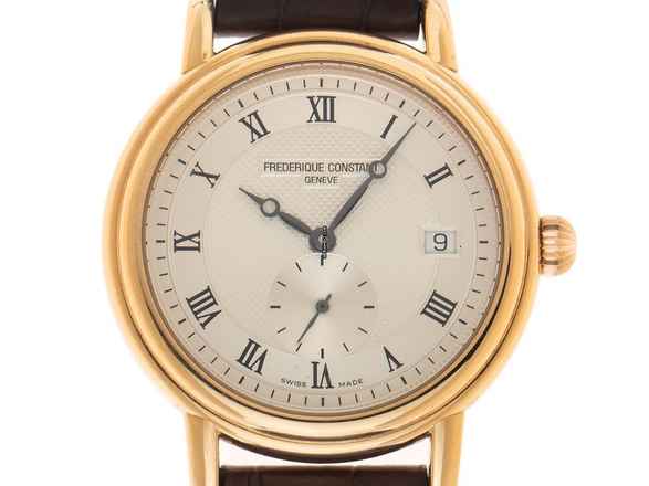  Frederique Constant Slimline Ref.345X3P9 2015 Full Set sehr gut Vintage Classic Slimline 18kt Roségold 51g 