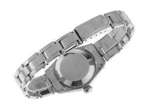 Thumbnail von Rolex Oyster Perpetual Lady Date open 6/9 Ref.6516 1967 original Box sehr gut Vintage Oyster Perpetual Date Stahl 18kt Weißgold open 6/9