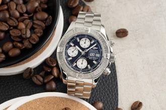 Thumbnail von Breitling Superocean Chronograph II Edelstahl Automatik Herrenuhr Ref A13340 Papers