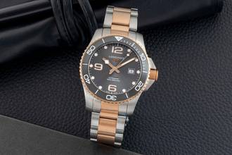 Thumbnail von Longines HydroConquest Stahl Automatik Herrenuhr Ref. L3.782.3.78.7 B&P 2022