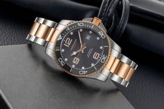 Thumbnail von Longines HydroConquest Stahl Automatik Herrenuhr Ref. L3.782.3.78.7 B&P 2022