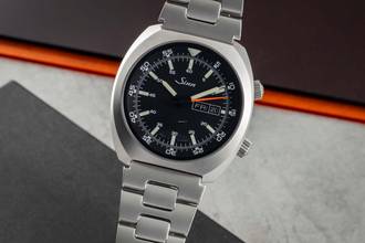 Thumbnail von Sinn 240 ST Edelstahl Black Dial Automatik Herrenuhr Ref. 240.010 Box & Papiere