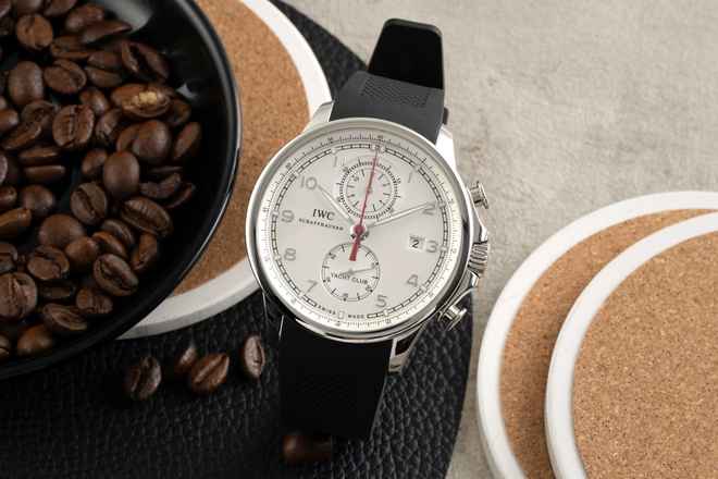  IWC Portugieser Yacht Club Chronograph Flyback Automatik Ref. IW390211 Papiere 