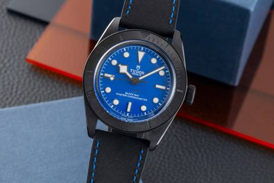 Tudor Black Bay Keramik / Stahl Automatik Herrenuhr Ref. M79210CNU-0007 B&P 2024