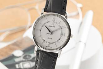 Thumbnail von Omega De Ville Edelstahl Quarz Herrenuhr Ref. 196.3532 Klassiker