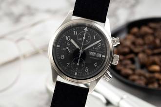 Thumbnail von IWC Fliegeruhr Chronograph Fliegerchronograph Chronograph Stahl Automatik Herrenuhr Ref. IW370601