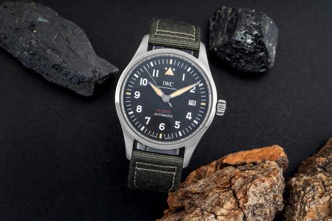 IWC Fliegeruhr Pilot Spitfire Automatik Edelstahl Herrenuhr Ref IW326801 Box & Papiere 2021 