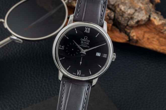  Omega De Ville Prestige Co-Axial Automatik Herrenuhr Ref. 424.13.40.21.01.001 