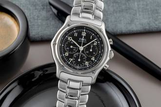 Thumbnail von Ebel Le Modulor Chronograph Paslanmaz Çelik Otomatik Erkek Saatı Ref. E9137240 Kutu