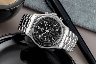 Thumbnail von Ebel Le Modulor Chronograph Edelstahl Automatik Herrenuhr Ref. E9137240 Box