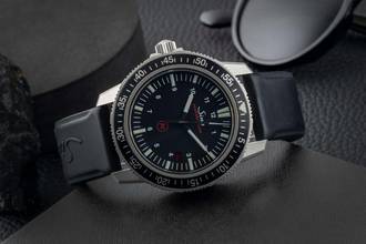 Thumbnail von Sinn EZM 3 Edelstahl Black Dial Automatik Ref. 603.010 Box & Papiere 2017