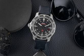 Thumbnail von Sinn EZM 3 Edelstahl Black Dial Automatik Ref. 603.010 Box & Papiere 2017