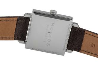 Thumbnail von NOMOS Tetra 29,5 Blasser Zonenmilchling Stahl Handaufzug Medium Size 481