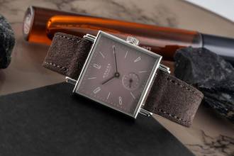 Thumbnail von NOMOS Tetra 29,5 Blasser Zonenmilchling Stahl Handaufzug Medium Size 481