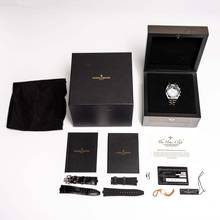 Thumbnail von Vacheron Constantin Overseas Chronograph 42 Black – 5500V/110A-B481 – like NEW – 01/2020 Full Set