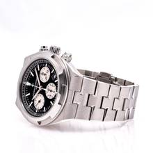 Thumbnail von Vacheron Constantin Overseas Chronograph 42 Black – 5500V/110A-B481 – like NEW – 01/2020 Full Set